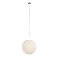 QAZQA Landelijke hanglamp wit 45 cm - Corda - thumbnail
