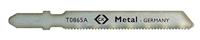 C.K T0865A Decoupeerzaagblad HSS, voor metaal, fijn, 5 stuks op kaart 1 stuk(s) - thumbnail