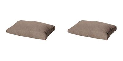 Lounge profi-line soft 73x40 outdoor Manchester taupe (2 stuks) Madison - Madison