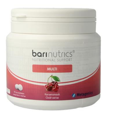 Metagenics BariNutrics Multi Kauwtabletten Kers Metagenics BariNutrics Multi Kauwtabletten Kers