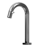 Hansa Hansanova Style toiletkraan 131mm inclusief vaste uitloop chroom 50918101 - thumbnail