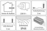 Kerstverlichting Microcluster 560LED 11m - thumbnail