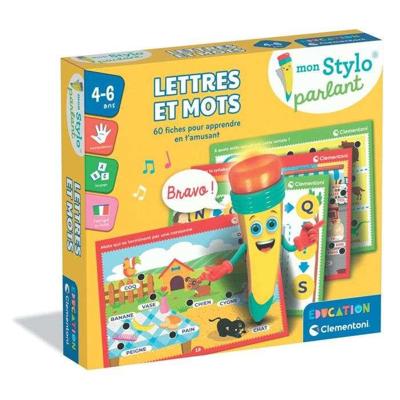 CLEMENTONI - Mijn sprekende pen - Letters en woorden - 60 activiteiten