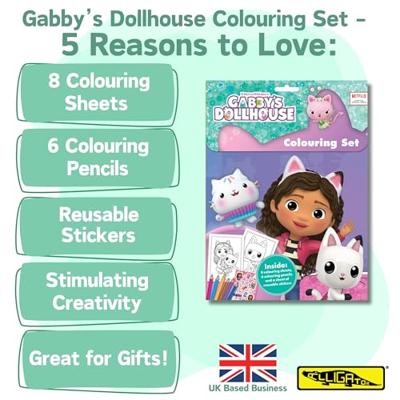 Totum gabby's poppenhuis kleurset