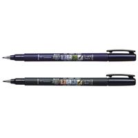 Tombow • fudenosuke brushpen black 2pcs - thumbnail