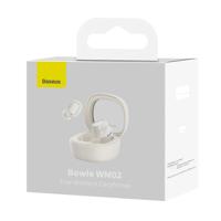 Baseus Oortelefoon Bluetooth Bowie WM02 TWS, BT 5.3 draadloze in-oordopjes Wit (NGTW180002) - thumbnail