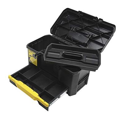 Stanley Gereedschapskoffer 19" met drukslot en lade gereedschapskist
