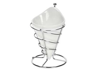 Porseleinen Frietsausbakje Porseleinen Frietsausbakje