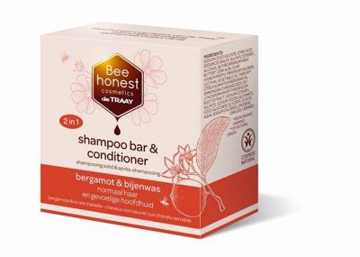 Bee Honest Shampoo Bar & Conditioner - Bergamot & Bijenwas Bee Honest Shampoo Bar & Conditioner - Bergamot & Bijenwas