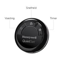 Honeywell HSF600BE4 Staande ventilator 40 W Zwart In hoogte verstelbaar, LED-display, Met afstandsbediening, Oscillerend, Zwenkbaar, Timer - thumbnail