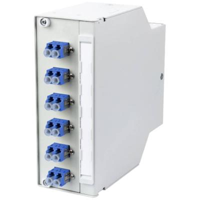 Metz Connect OpDAT REGpro VIK 6xLC-Duplex OS2 Glasvezel-patchpaneel 6 poorten LC Metz Connect OpDAT REGpro VIK 6xLC-Duplex OS2 Glasvezel-patchpaneel 6 poorten LC