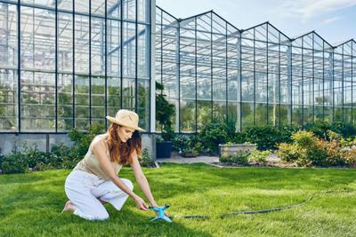 Watersprinkler Cellfast Ergo ABS 4 bar 200 m² 16 m 22 l/min Rotatie - thumbnail