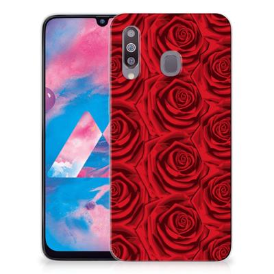 Samsung Galaxy M30 TPU Case Red Roses Samsung Galaxy M30 TPU Case Red Roses
