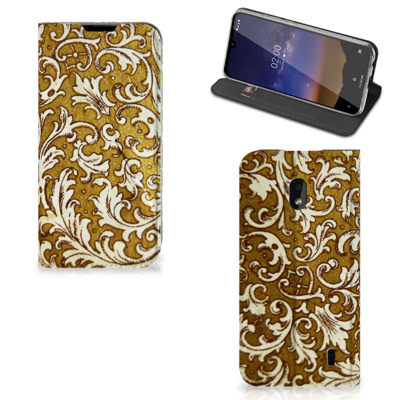 Telefoon Hoesje Nokia 2.2 Barok Goud Telefoon Hoesje Nokia 2.2 Barok Goud