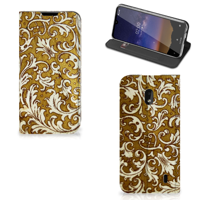 Telefoon Hoesje Nokia 2.2 Barok Goud - thumbnail