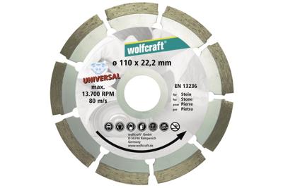 Wolfcraft 8392000 Diamanten doorslijpschijf 1 stuk(s)
