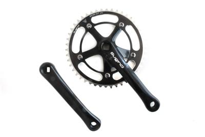 Sugino RD2 MC Messenger 46t - Zwart Sugino RD2 MC Messenger 46t - Zwart