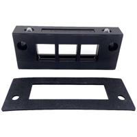 TRU COMPONENTS DVK-W3 Kabelinvoeringsplaat Klem-Ø (max.): 16 mm Polyamide Zwart 1 stuk(s) - thumbnail