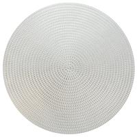 Placemat Thora 38 cm dia. silver Unique Living - Unique living - thumbnail