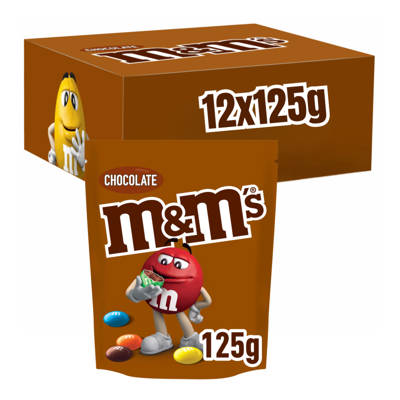 M&M's - Choco Zak - 12x 125g