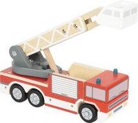 Small Foot - houten brandweerwagen met roterende ladder - thumbnail