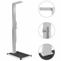 Buitendouche met bak HKC roestvrij staal - thumbnail