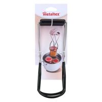 Metaltex potlifter 22x8.5 cm zilver/zwart - thumbnail