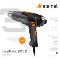 Steinel 089566 HEISSLUFTGEBLAESE HM 2020 E KF Heteluchtpistool 2000 W Incl. koffer - thumbnail
