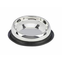 Voerbak voor honden Trixie Ø 19 cm 250 ml Grijs Natuurlijk rubber - thumbnail