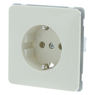 Peha Standard Contactdoos | Inbouw | 1-voudig | Randaarde | Polarwit - 66.011.42