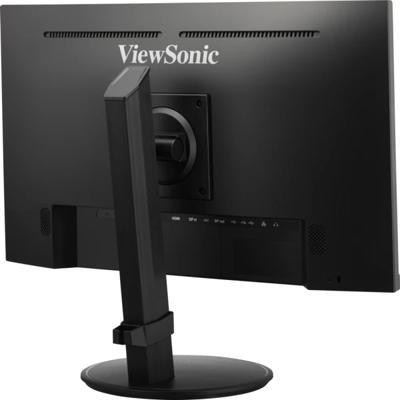 ViewSonic VG2409U-2 24-inch Full HD-monitor met USB-C-hub, IPS, 100hz, HDR10, ergonomische monitor voor werken, gamen, in hoogte en hoek verstelbaar, flikkervrij, ingebouwde luidspreker