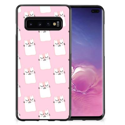 Samsung Galaxy S10+ Back Cover Sleeping Cats Samsung Galaxy S10+ Back Cover Sleeping Cats