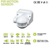 Thorgeon Bewegingsmelder opbouw wand 180 graden IP44 kantelbaar wit - 3900500 - thumbnail