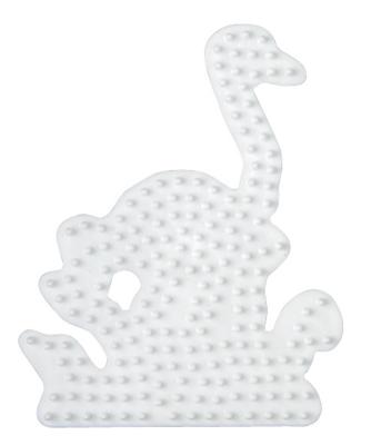 Hama midi strijkkralenbordje - struisvogel