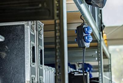 AS Schwabe 60671 Stroom Verlengkabel Zwart 10.00 m H07RN-F 3G 1,5 mm²