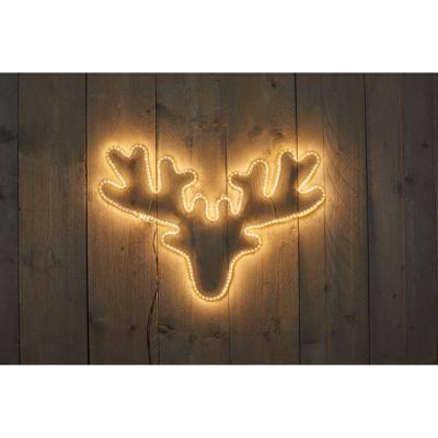 Smd hertenkop 60x42 cm 270led warm wit IP44 Anna's Collection - Annas collection