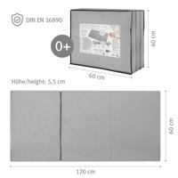 roba Reiswieg matras Air 60 x 120 cm - thumbnail