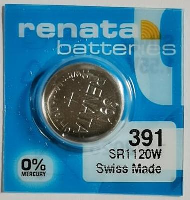 391 Knoopcel Zilveroxide 1.55 V 50 mAh Renata SR55 1 stuk(s)