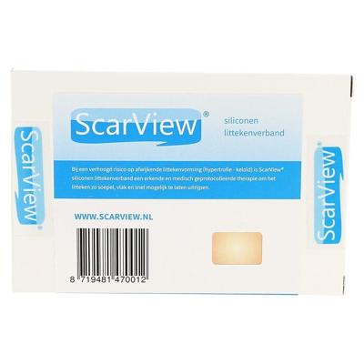 Scarview Elastic Silicone 5,0x 7,5cm 2 Scarv01