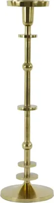 Light & Living kandelaar metaal yaira 14.5x52cm goud