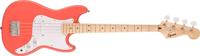Squier Sonic Bronco Bass MN Tahitian Coral elektrische basgitaar - thumbnail