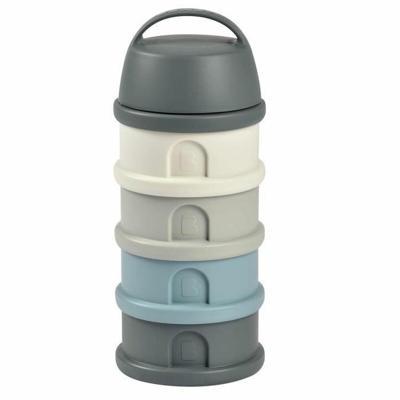 Melkdispenser met 4 vakken BEABA grijs