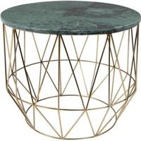 Dutchbone Bijzettafel 'Boss' Marmer, 51cm - thumbnail