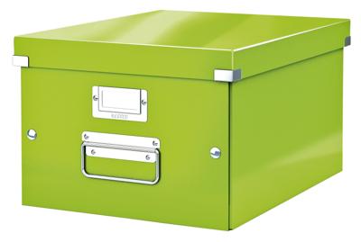 Opbergbox leitz wow click store 281x200x370mm gn | 6 stuks