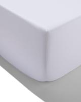 HEMA Hoeslaken 90x220cm satijn wit (wit) - thumbnail