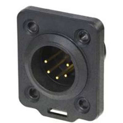 Neutrik NC5MDX-TOP Chass.Con.Male 5POLE Top Vijfpolig XLR chassisdeel voor buitengebruik