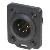Neutrik NC5MDX-TOP Chass.Con.Male 5POLE Top Vijfpolig XLR chassisdeel voor buitengebruik - thumbnail