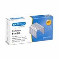 Nieten rapesco 24 6mm 5000st zilver - thumbnail