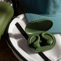 JLab Go Air Sport Hoofdtelefoon Bluetooth, True Wireless oordopjes, bluetooth draadloze koptelefoon - Running Oortelefoon, IP55 Zweetbestendig, 32+ Uur Speeltijd - In Ear Hoofdtelefoon, groen - thumbnail