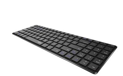Rapoo toetsenbord mm slim zwart e9100m